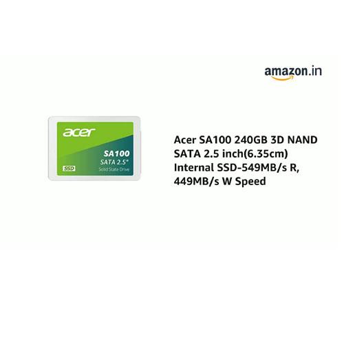AC SA100 240GB SSD Hard Disk price in hyderabad, telangana, nellore, vizag, bangalore