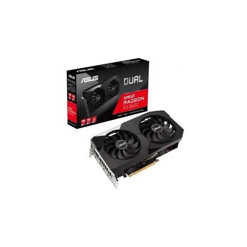  Asus Dual Radeon RX 6600 8GB GDDR6 Graphics Card  price in hyderabad, telangana, nellore, vizag, bangalore