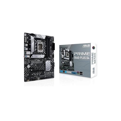 Asus PRIME B660 PLUS D4 Motherboard  price in hyderabad, telangana, nellore, vizag, bangalore
