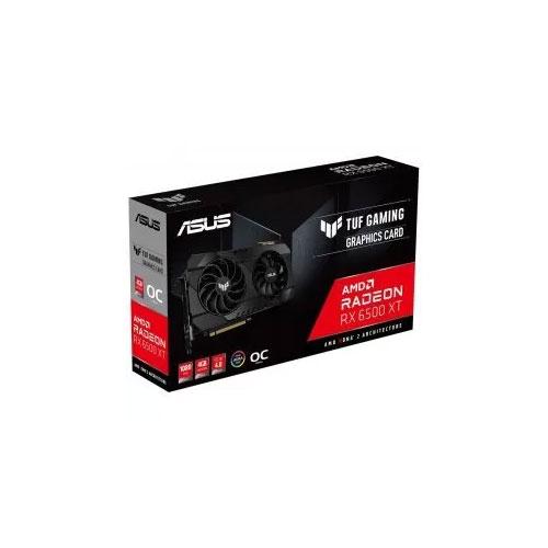 Asus TUF Gaming Radeon RX 6500 XT OC Edition Graphics Card  price in hyderabad, telangana, nellore, vizag, bangalore