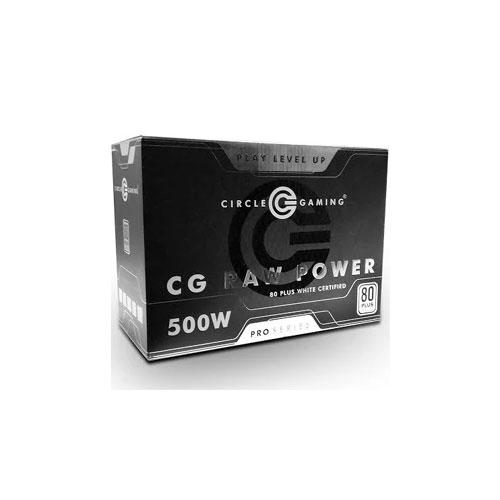 Circle Pro Series CG 500 Watts 80 Plus White PSU price in hyderabad, telangana, nellore, vizag, bangalore