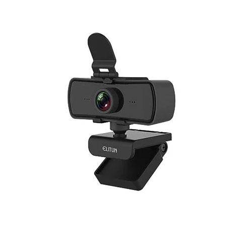 Elitun 2K Wide Angle Webcamera price in hyderabad, telangana, nellore, vizag, bangalore
