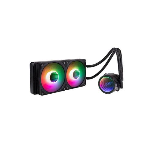 Gelid Liquid 240 2x 120mm RGB Fans AIO Cooler price in hyderabad, telangana, nellore, vizag, bangalore