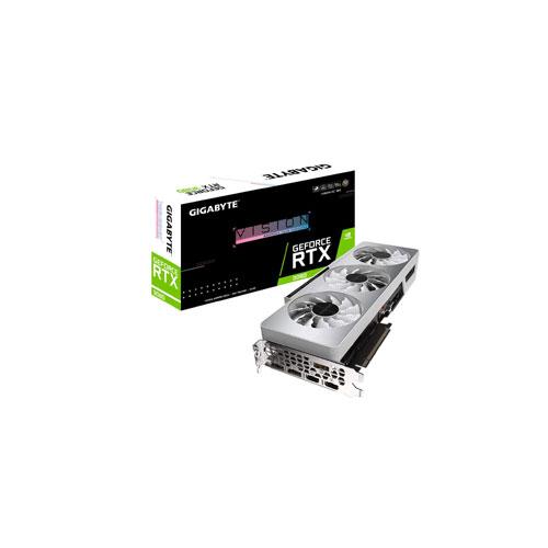 Gigabyte GeForce RTX 3080 VISION OC 10G Graphics Card  price in hyderabad, telangana, nellore, vizag, bangalore