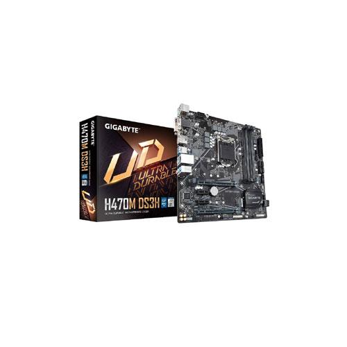 Gigabyte H470M DS3H Motherboard price in hyderabad, telangana, nellore, vizag, bangalore