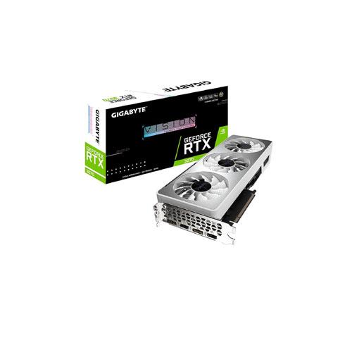 Gigabyte NVIDIA GeForce RTX 3070 VISION OC 8G Graphics Card  price in hyderabad, telangana, nellore, vizag, bangalore
