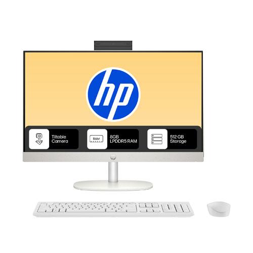 HP C34WKPAACJ AMD Ryzen 3 7320U All In One Desktop price in hyderabad, telangana, nellore, vizag, bangalore