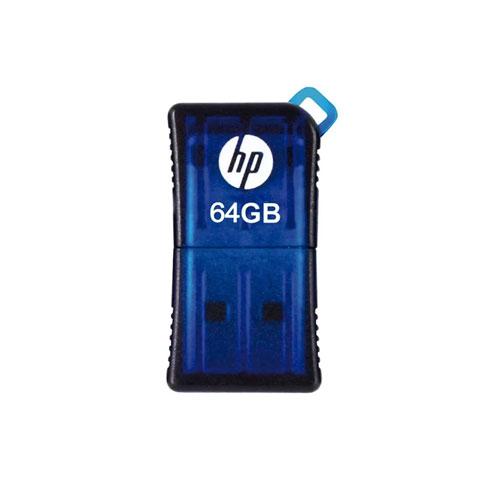HP V165w 64GB USB 2.0 Blue Pen Drive price in hyderabad, telangana, nellore, vizag, bangalore