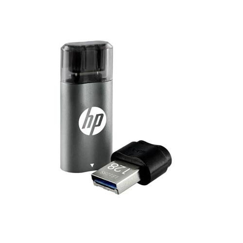 HP x5600b USB 3.2 128GB Type b OTG Flash Drive price in hyderabad, telangana, nellore, vizag, bangalore
