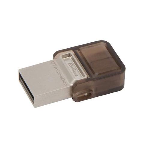 Kingston 64GB DataTraveler Micro Duo OTG Flash Pendrive price in hyderabad, telangana, nellore, vizag, bangalore
