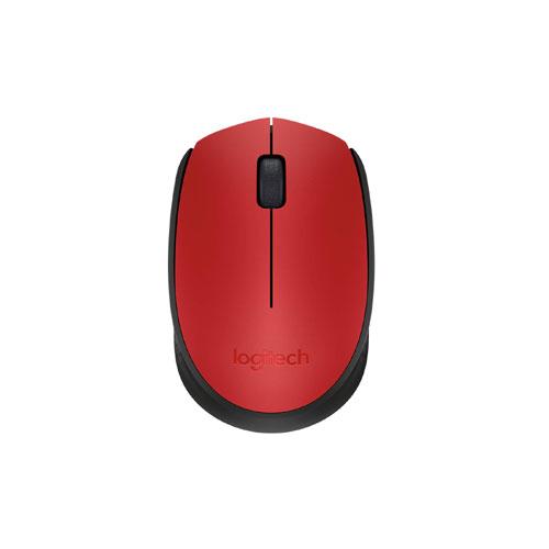 Logitech M171 Red and Black Wireless Mouse price in hyderabad, telangana, nellore, vizag, bangalore