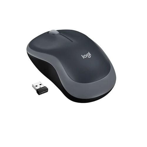 Logitech M185 Grey Wireless Mouse price in hyderabad, telangana, nellore, vizag, bangalore
