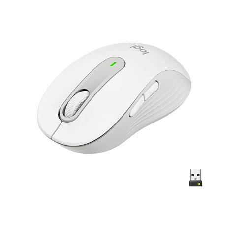 Logitech Signature M650 White Mouse price in hyderabad, telangana, nellore, vizag, bangalore
