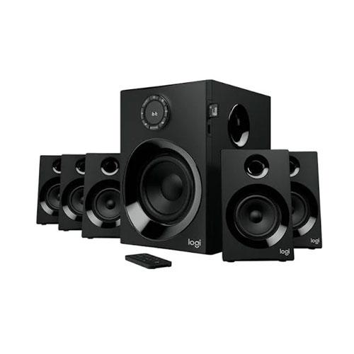 Logitech Z607 5.1 Surround Sound Black Speaker price in hyderabad, telangana, nellore, vizag, bangalore