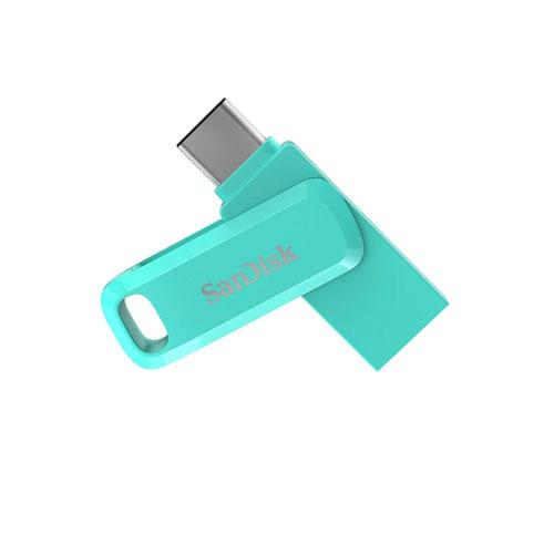 SanDisk 64GB Ultra Go Type C Green Dual Pen Drive price in hyderabad, telangana, nellore, vizag, bangalore