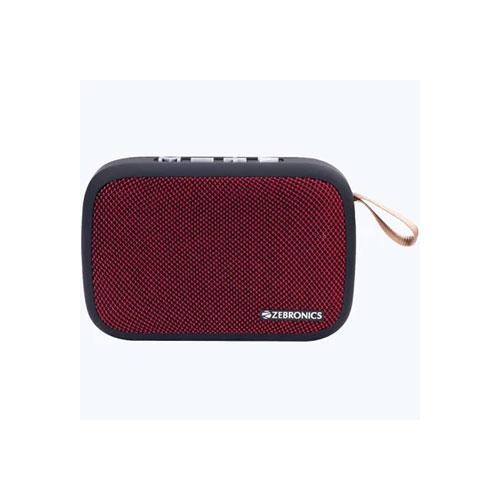 Zebronics Delight Wireless Portable Red Speaker price in hyderabad, telangana, nellore, vizag, bangalore