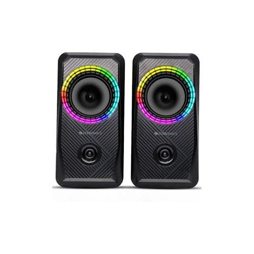 ZEBRONICS Zeb Warrior 4 2.0 With 5 RGB Light Speaker price in hyderabad, telangana, nellore, vizag, bangalore